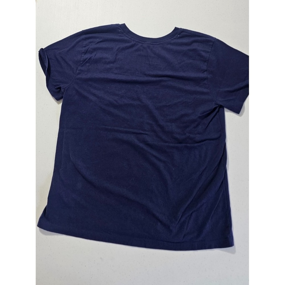 Champion Womens Small Blue Authentic Athletic Logo T Shirt Short Sleeve Tee - Picture 2 of 3